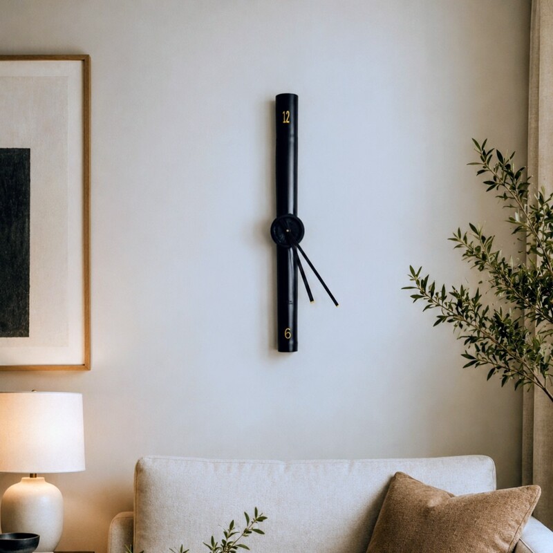 Vertical Wall Clock