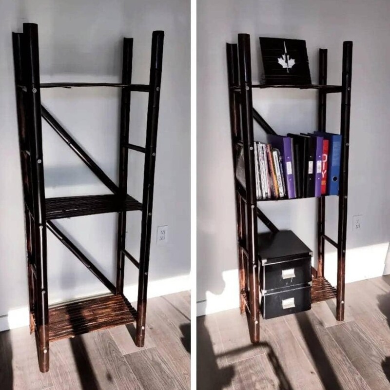 3 tier Bamboo Shelving